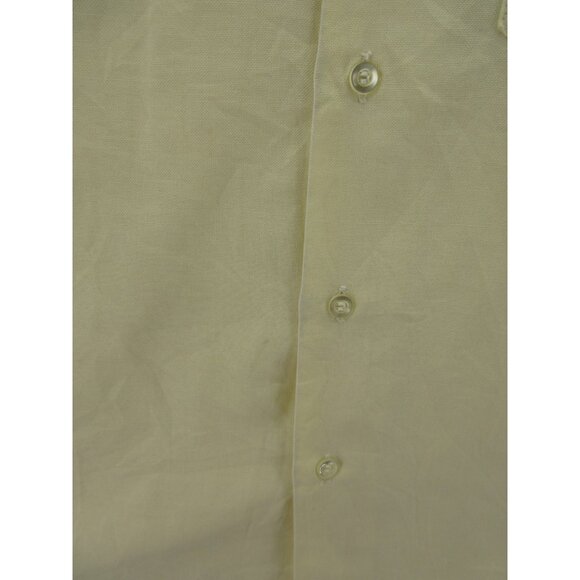 VINTAGE Sears Shirt 13.5 (XS) Student Perma Prest Ivy 60s Long Tail * - Picture 5 of 14